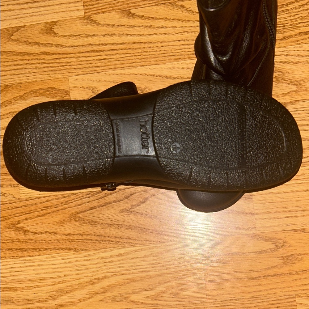 Hotter Black Leather Boots “ whisper “ size 7. Brand new. Never worn - Picture 5 of 8